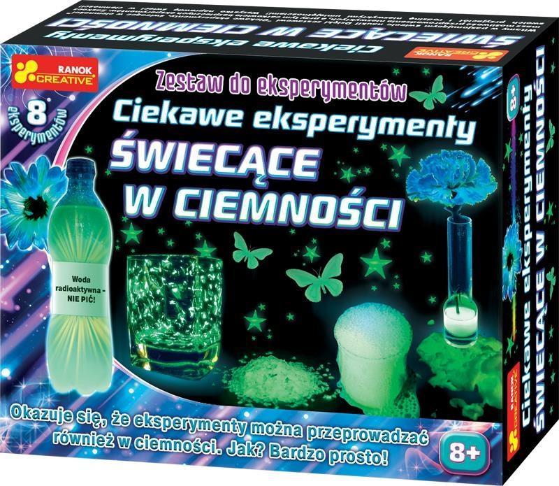 INTERESTING EXPERIMENTS GLOWING IN THE DARK