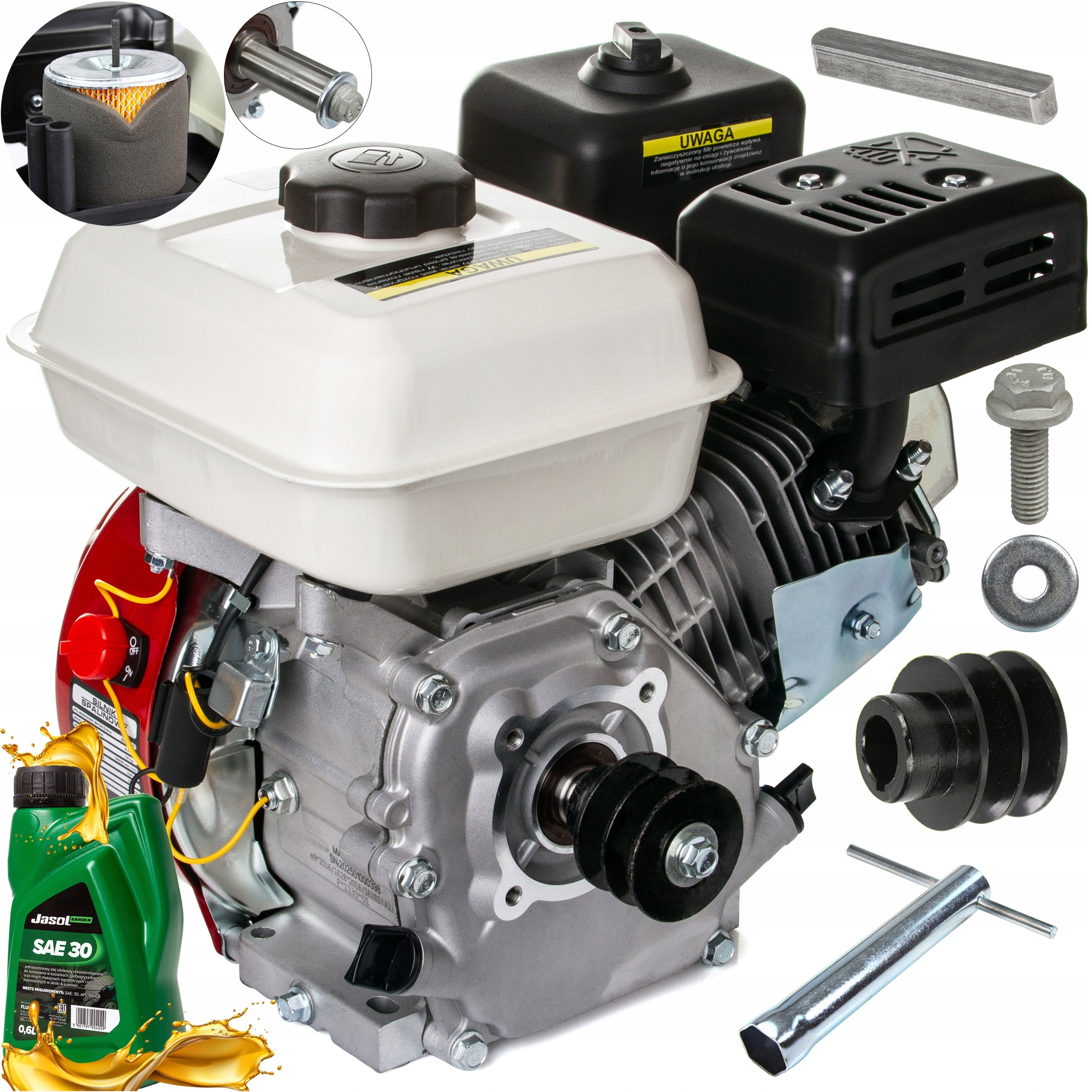 INTERNAL COMBUSTION ENGINE COMPACTOR GX160 7.0 KM ROLLER 20MM RAMMER + PULLEY