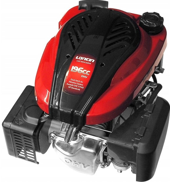 INTERNAL COMBUSTION ENGINE FOR MOWER 6HP 4T 196CC LONCIN VERTICAL SHAFT 22,2 MM x 88MM Brand Loncin