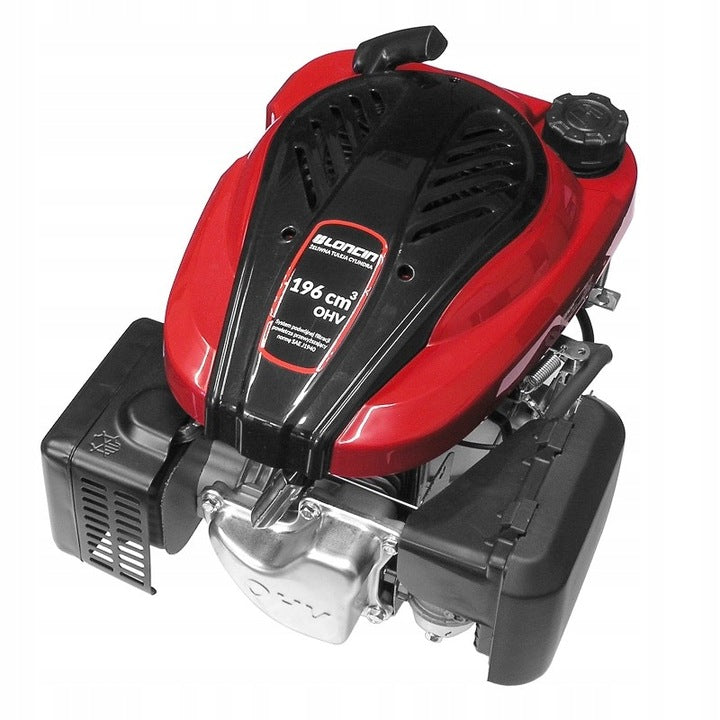 INTERNAL COMBUSTION ENGINE FOR MOWER 6HP 4T 196CC LONCIN VERTICAL SHAFT 22,2 MM x 88MM Manufacturer code LC1P70FC-F-E5