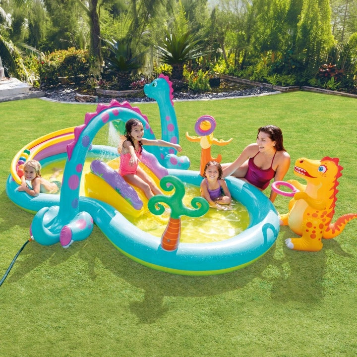 INTEX 57135 SWIMMING POOL INFLATABLE WATER PLAYGROUND FOR CHILDREN SLIDE HOLIDAY Height 112 cm