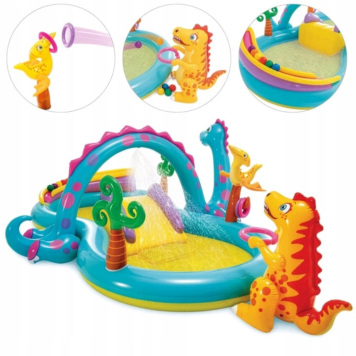 INTEX 57135 SWIMMING POOL INFLATABLE WATER PLAYGROUND FOR CHILDREN SLIDE HOLIDAY