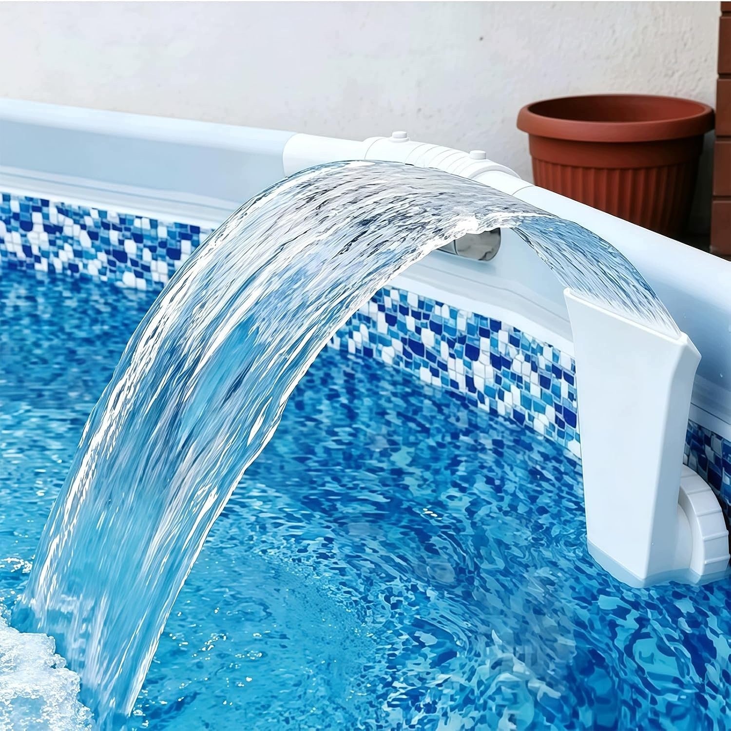INTEX / BESTWAY Pool Fountain 32mm Screw-In Pool Fountain Manufacturer code Fontanna basenowa czarna