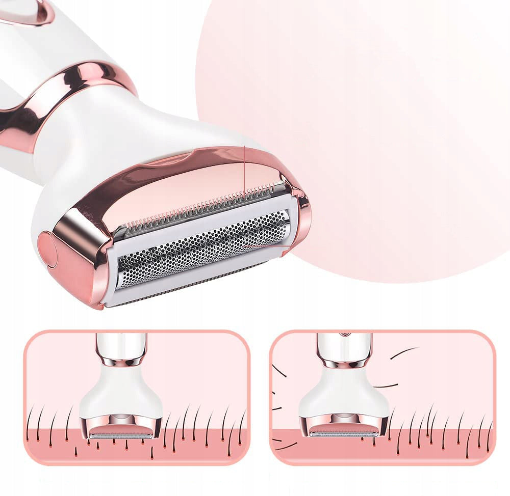 INTIMATE SHAVER FOR WOMEN, WOMEN'S SHAVER FOR BODY, ARMPITS, EYEBROWS AND NOSE Packaging status original