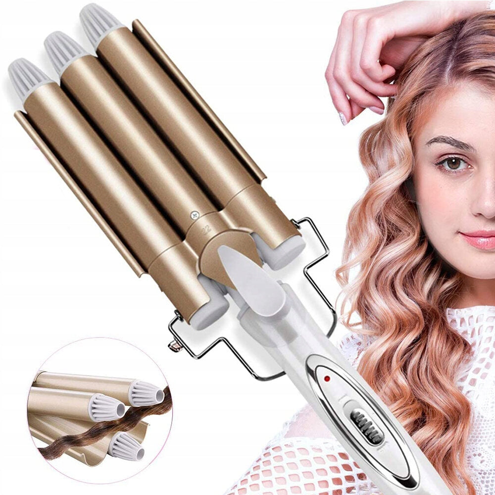 INVERTER CURLING IRON PRO HAIR CRIMPER WITH PREMIUM CERAMIC IONIZATION Manufacturer code Falownica karbownica Girox 45W 220°C