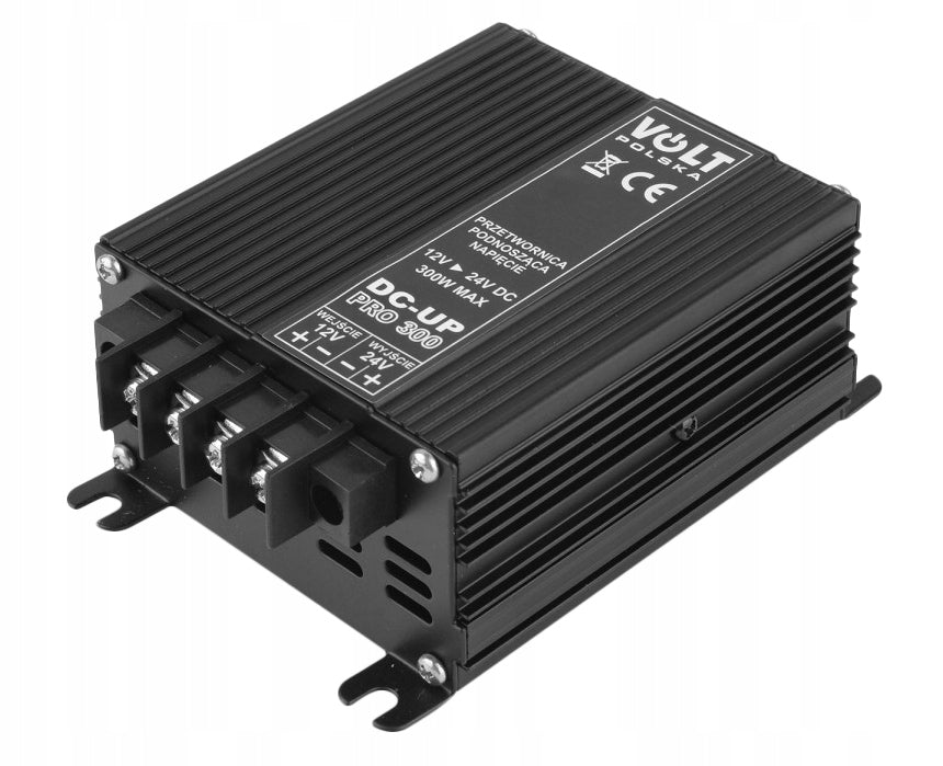 INVERTER INCREASING VOLTAGE FROM BATTERY 12V TO 24V 300W 15A Brand Volt