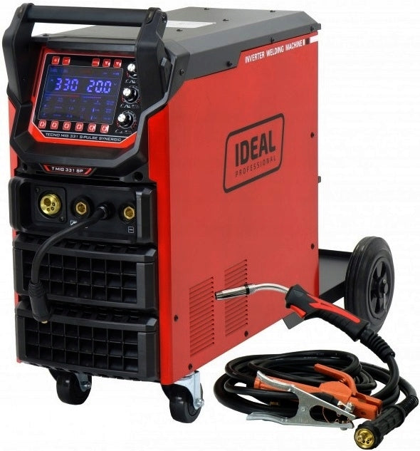 INVERTER WELDER MIGOMAT IDEAL TECNO MIG 331 S-PULSE SYNERGIC 4x4 330A Manufacturer code TMIG331SP