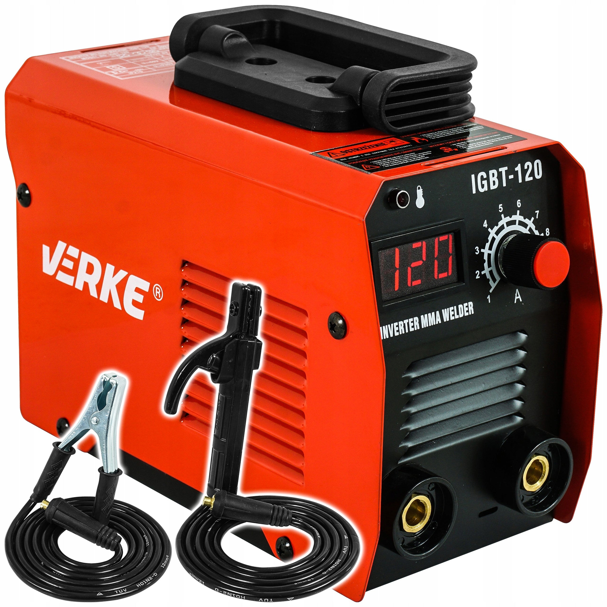 INVERTER WELDING MACHINE INVERTER 120A LCD MMA IGBT MASK BRUSH SET