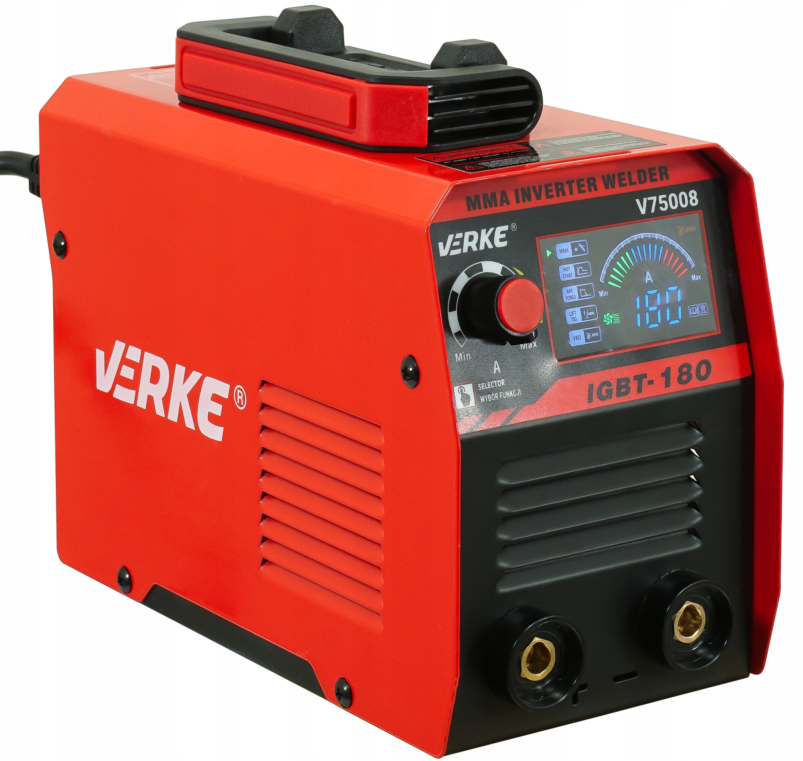 INVERTER WELDING MACHINE INVERTER 180A LCD MMA IGBT MASK BRUSH SET Manufacturer code V75008