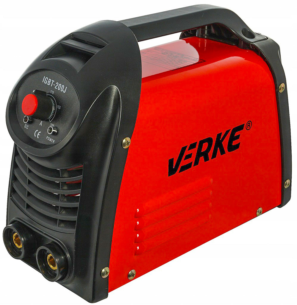 INVERTER WELDING MACHINE INVERTER 200A LCD MMA IGBT MASK BRUSH SET Brand Verke