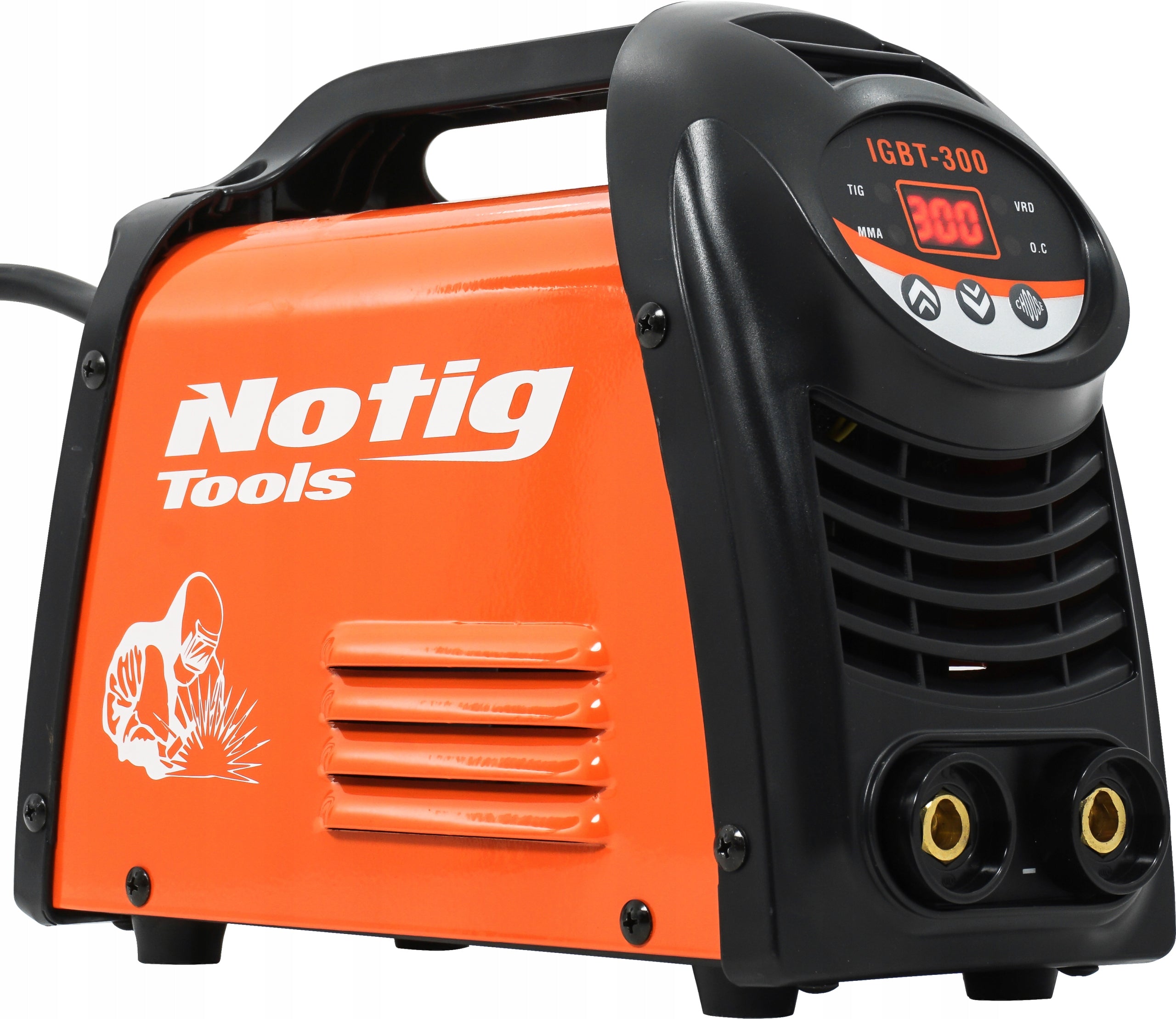 INVERTER WELDING MACHINE INVERTER 300A LCD MMA IGBT MASK BRUSH SET Brand Notig Tools