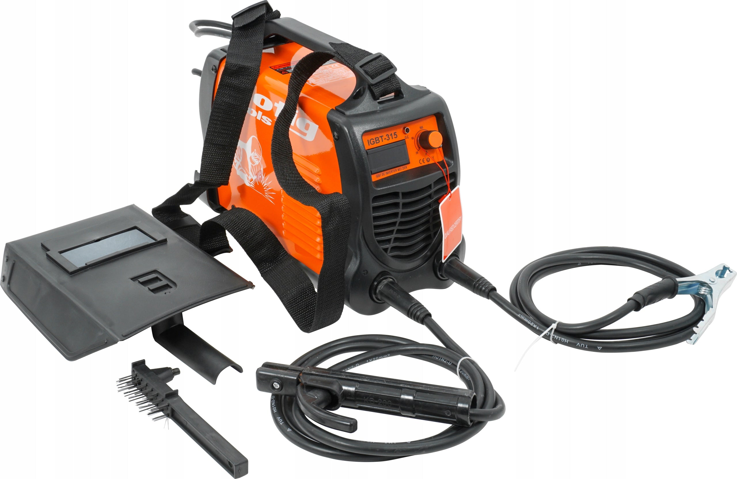 INVERTER WELDING MACHINE INVERTER 315A LCD MMA IGBT MASK BRUSH SET Maximum electrode diameter 5 mm