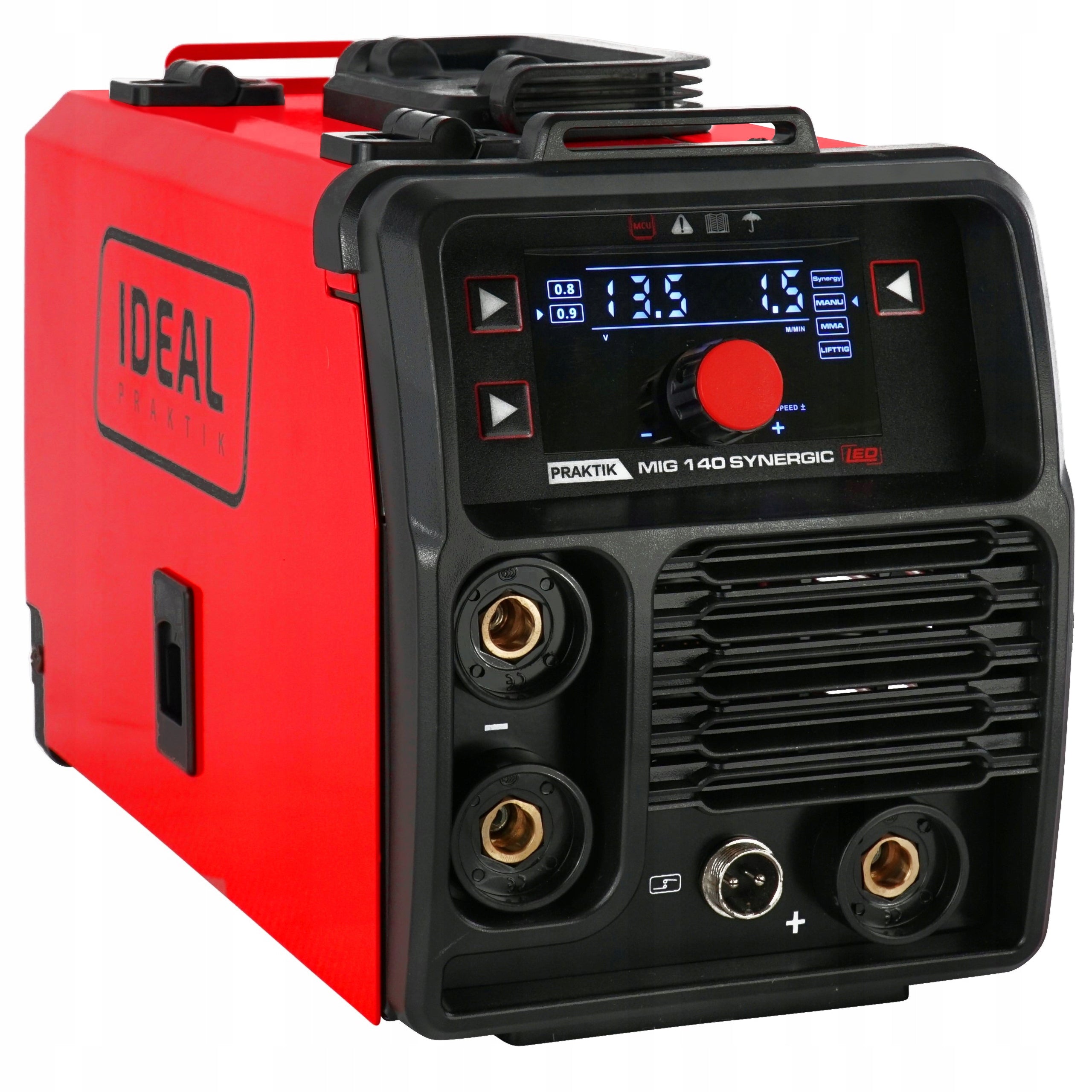 INVERTER WELDING MACHINE INVERTER IDEAL PRAKTIK MIG 140 SYNERGY FLUX MMA TIG EAN (GTIN) 5903991109903