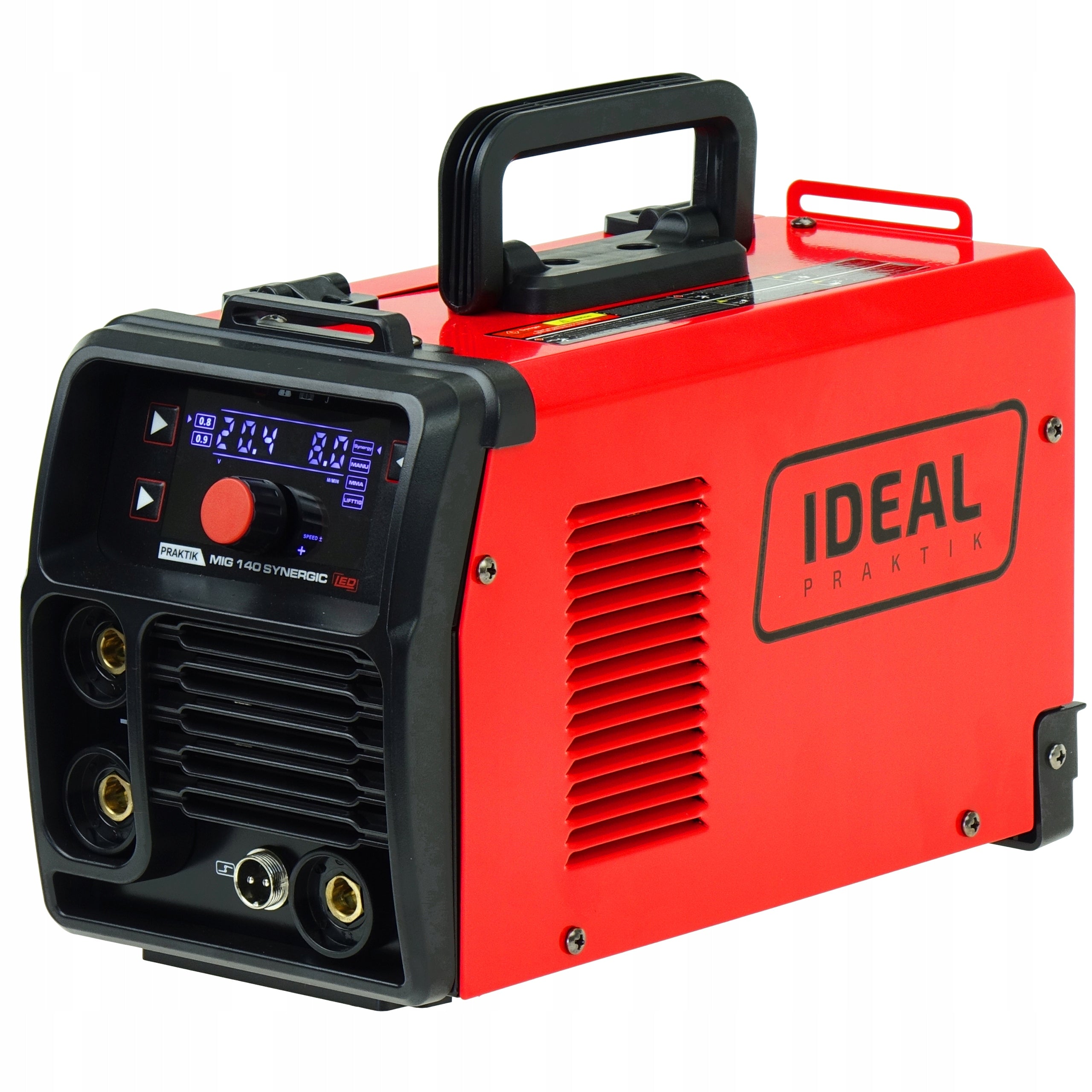 INVERTER WELDING MACHINE INVERTER IDEAL PRAKTIK MIG 140 SYNERGY FLUX MMA TIG Model PRAKTIK MIG 140 SYNERGIA