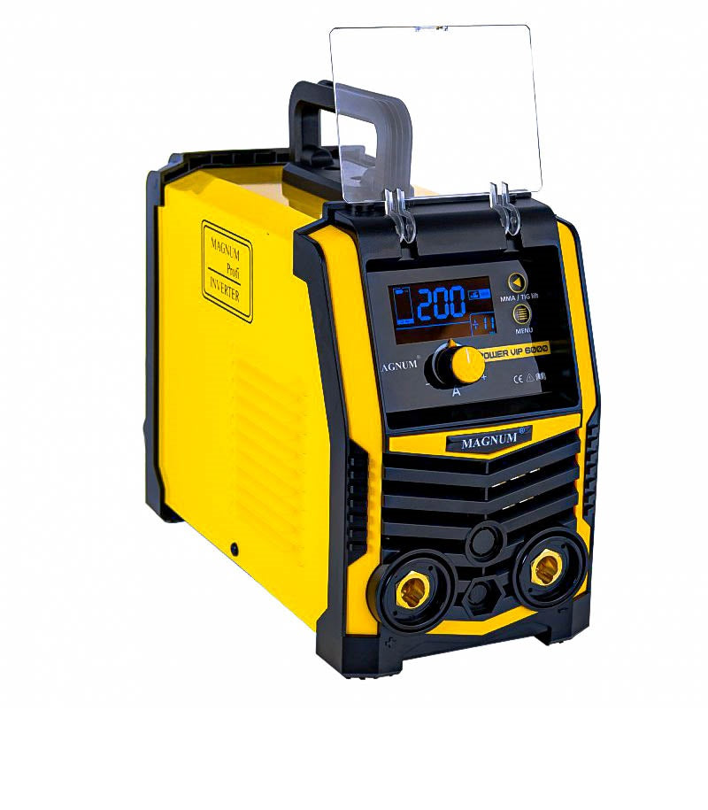 INVERTER WELDING MACHINE MAGNUM MMA ARC 200A SYNERGY VIP 6000 LCD Brand Magnum