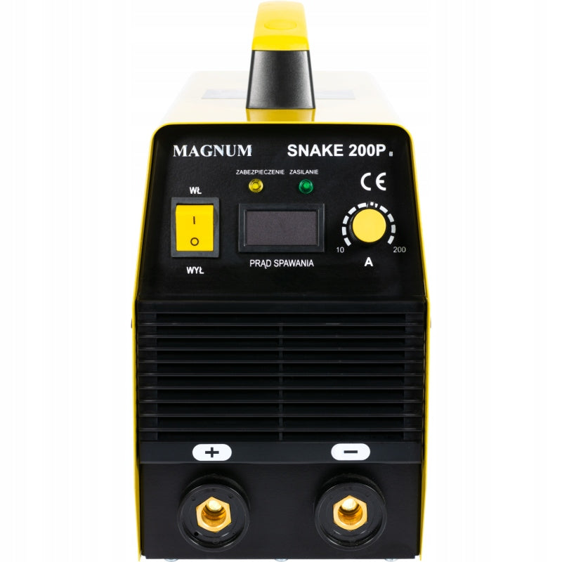 INVERTER WELDING MACHINE MAGNUM SNAKE 200A DISPLAY Manufacturer code U I SNA 200II