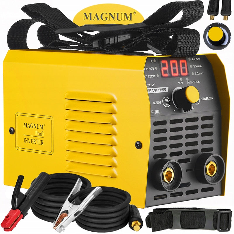 INVERTER WELDING MACHINE MAGNUM VIP5000 SYNERGY 200A