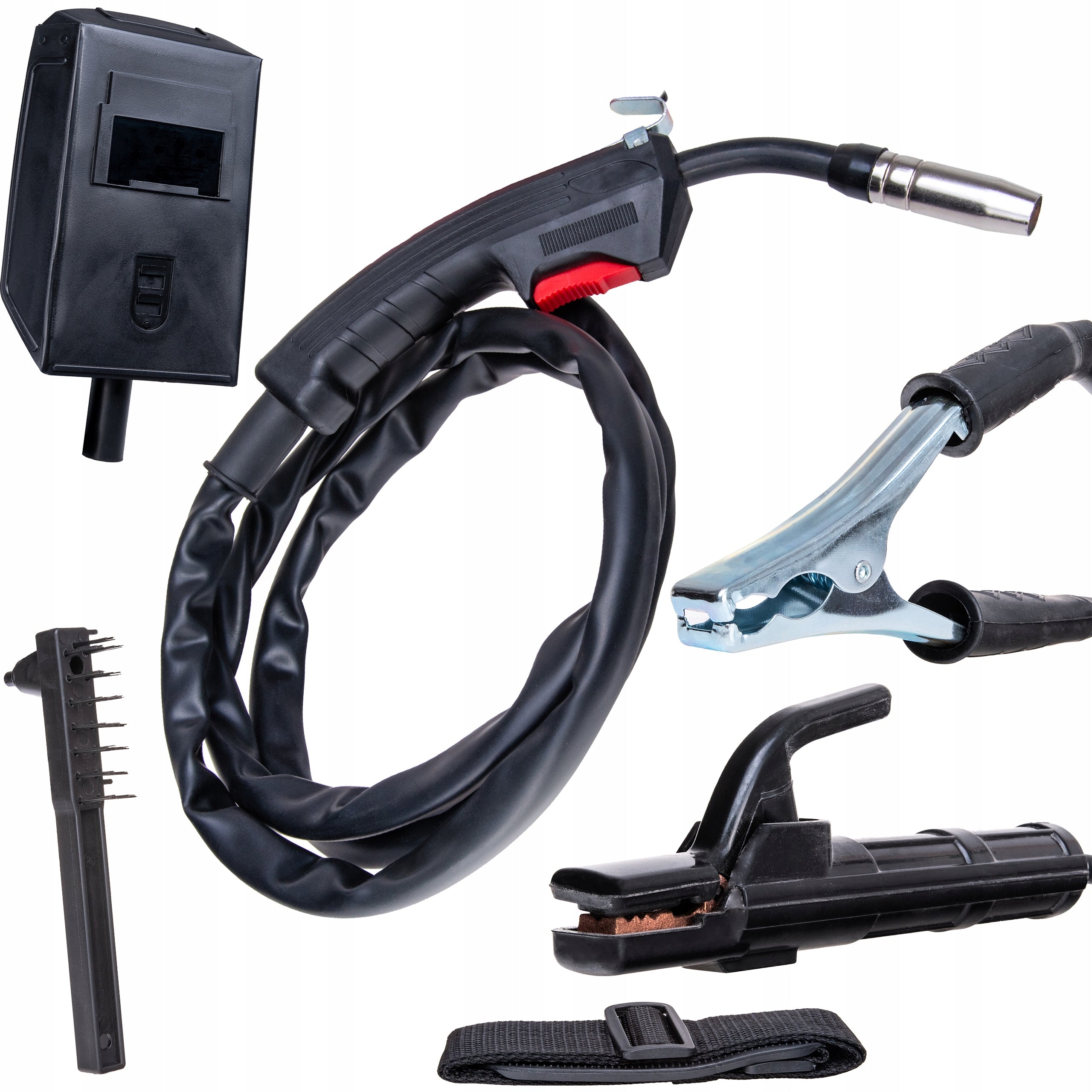 INVERTER WELDING MACHINE MIGOMAT MIG/MAG MMA FLUX 200A LCD HOTSTART Manufacturer code H00706