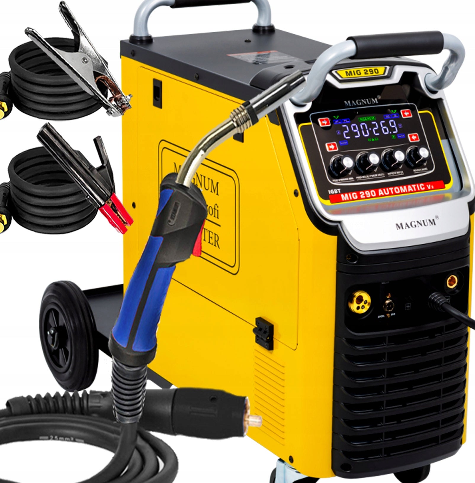 INVERTER WELDING MACHINE MIGOMAT SEMI-AUTOMATIC MAGNUM MIG 290 AUTOMATIC 230/400V
