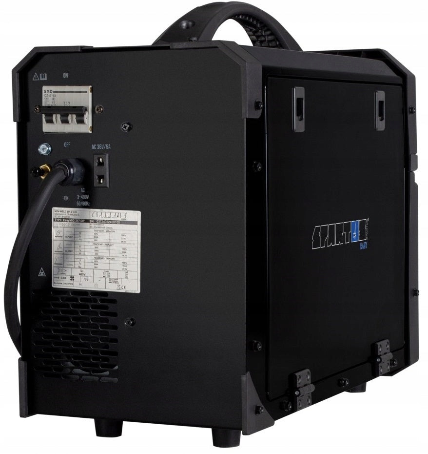 INVERTER WELDING MACHINE MIGOMAT SEMI-AUTOMATIC SPARTUS EASYMIG 317DP SYNERGY 300A Manufacturer code EASYMIG317DP-PAK-36-3