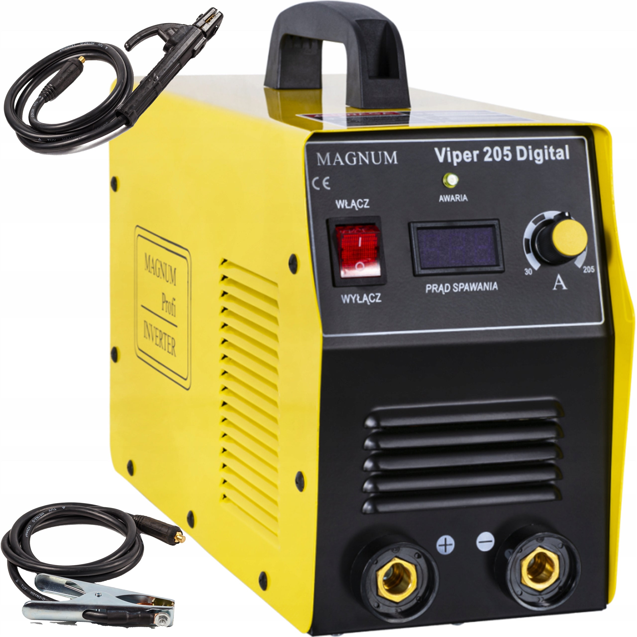 INVERTER WELDING MACHINE MMA MAGNUM 205 DIGITAL 200A