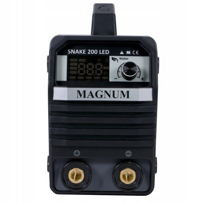 INVERTER WELDING MACHINE SNAKE 200LED 230V MAGNUM Manufacturer code U I SNA 200LD