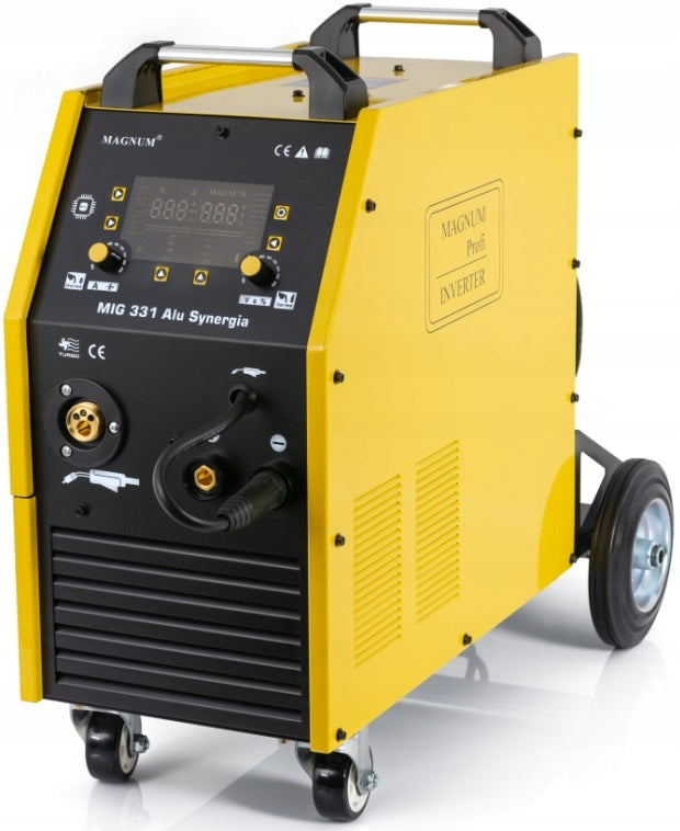INVERTER WELDING MACHINE SYNERGISTIC MIGOMAT MAGNUM 331 ALU SYNERGY 320A 400V Manufacturer code MIG Magnum 331 ALU Synergia KPW1