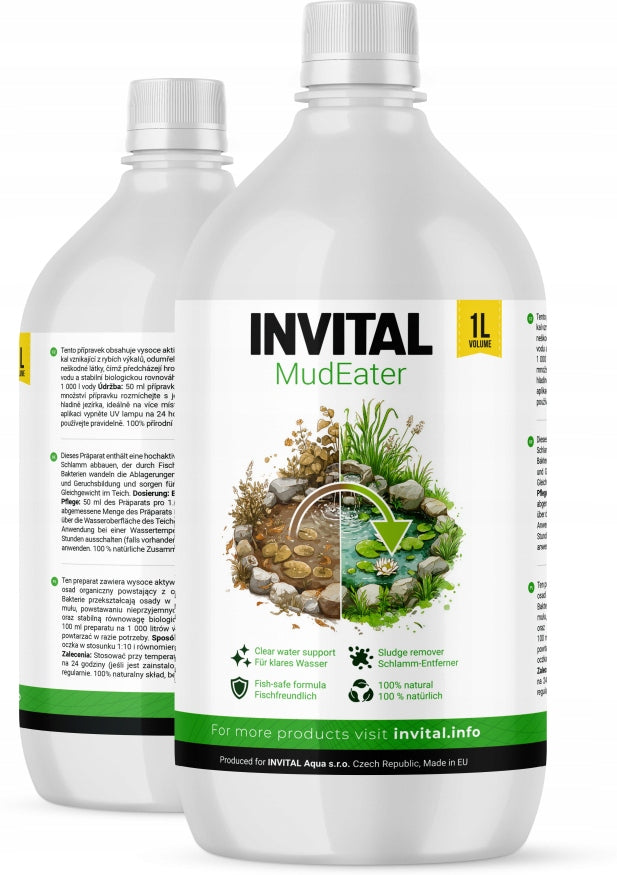 INVITAL MudEater 1l sludge remover