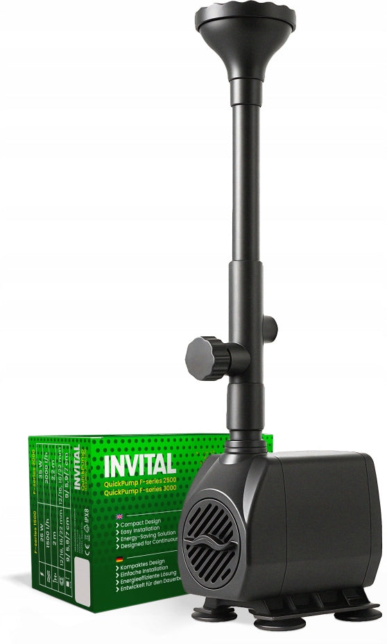 INVITAL QuickPump F-series 3000 fountain pump 3000 l/h