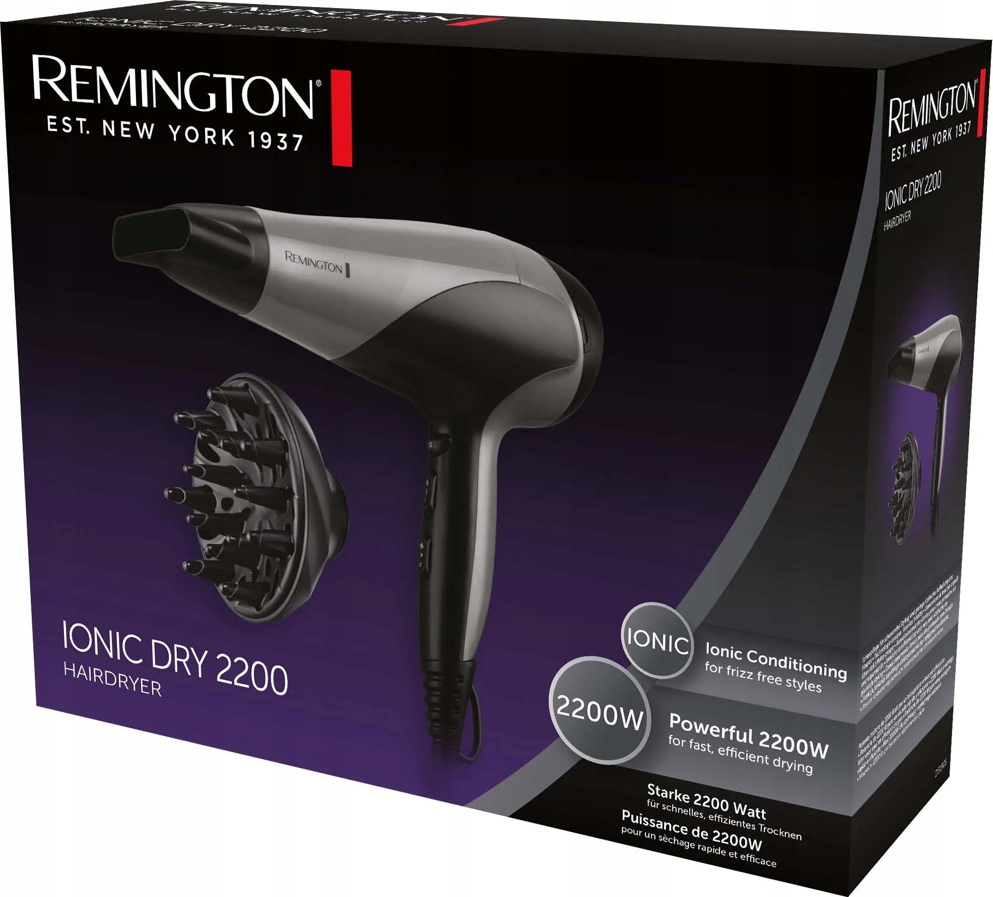IONIC DRY HAIR DRYER 2200W IONIZATION COLD BLOW HEALTHY HAIR Manufacturer code SP00P63-X8IJB6E74