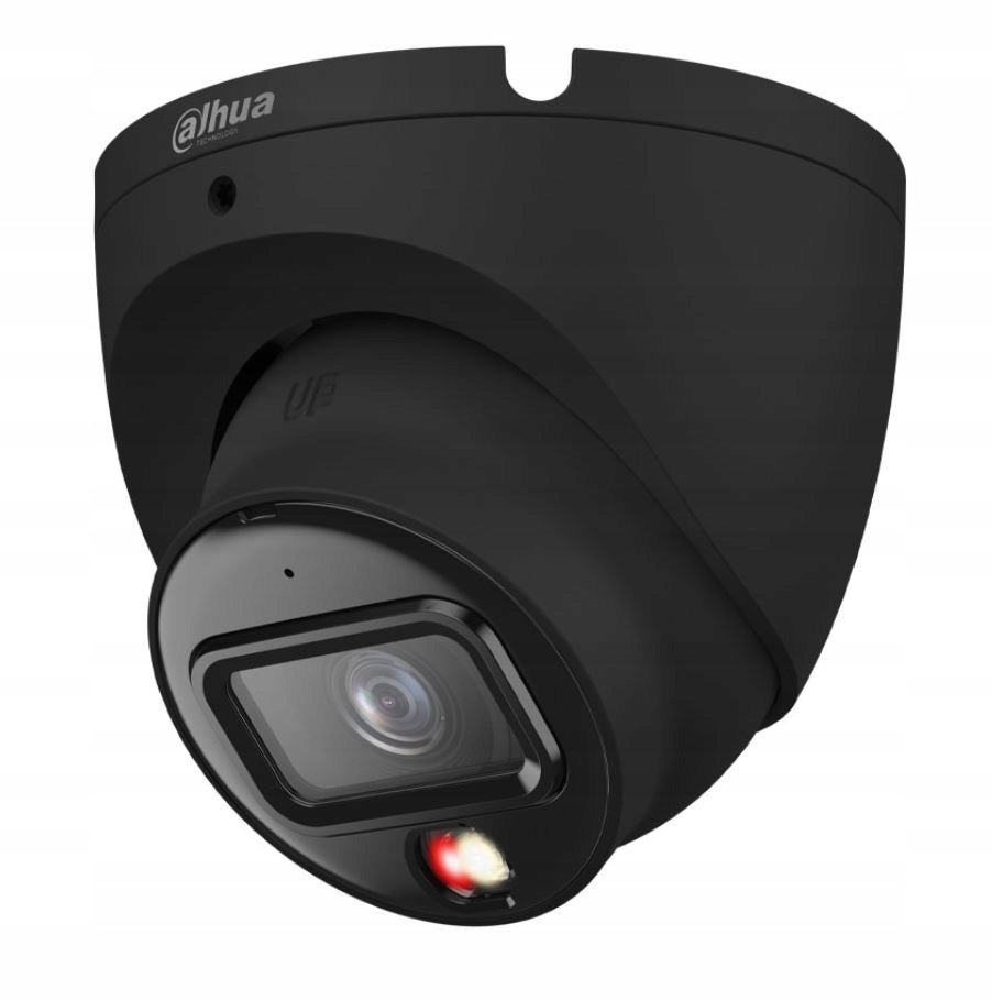 IP CAMERA DAHUA 6Mpx IPC-HDW1639T-A-IL-0280B-S6 BLACK SMART DUAL LIGHT Packaging status original