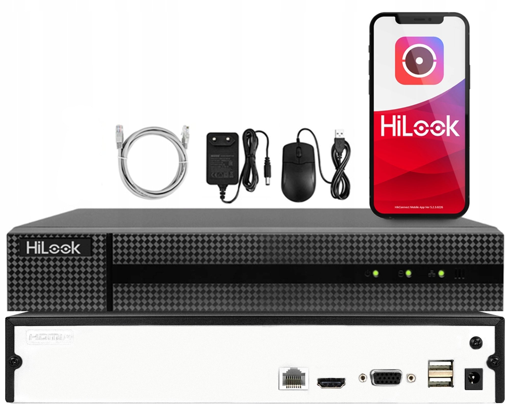 IP Monitoring Kit 4 Rotary Cameras 4MPx+4MPx PTZ-N2D400M-DE/14 PoE Manufacturer code PTZ-N2D400M-DE/14(x4) NVR HDD (DSDi Ready)