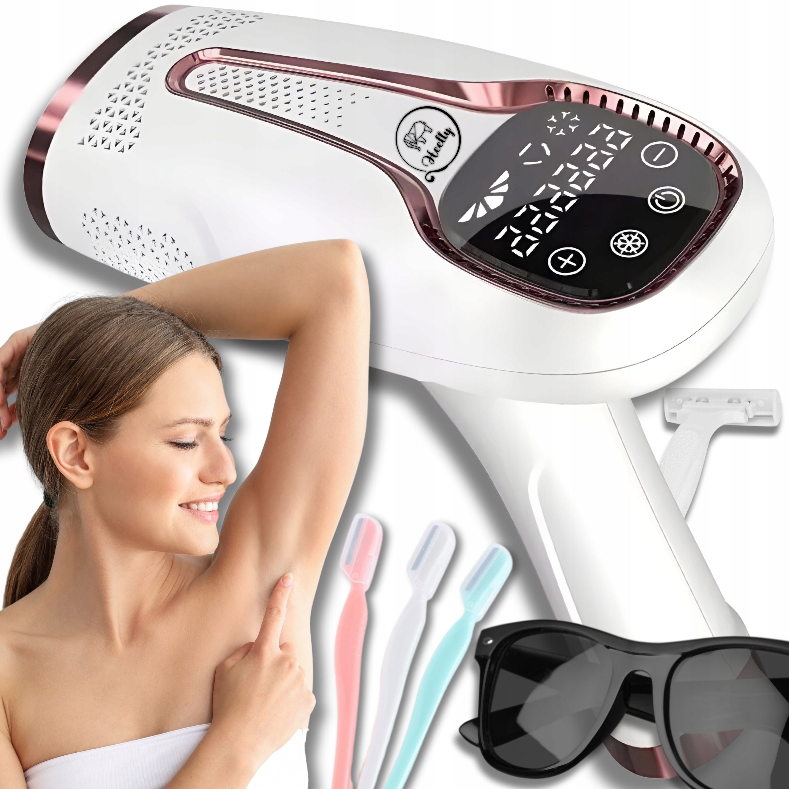 IPL EPILATOR FOR BODY HAIR LASER BIKINI LEGS PAINLESS HAIR REMOVAL Packaging status original