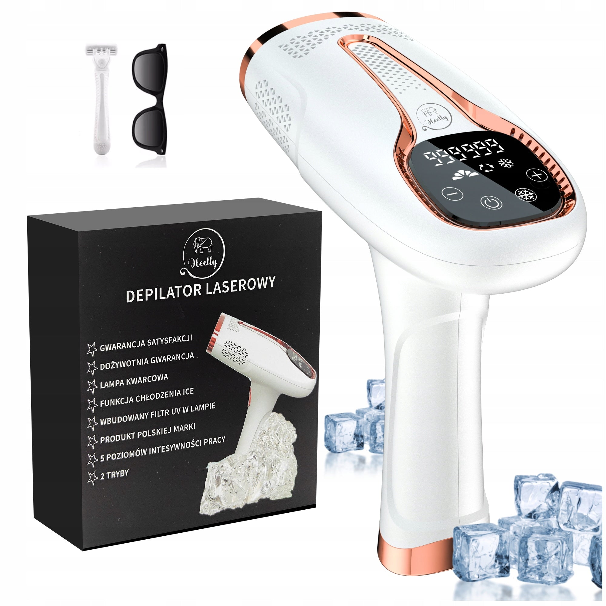 IPL EPILATOR FOR BODY HAIR LASER BIKINI LEGS PAINLESS HAIR REMOVAL