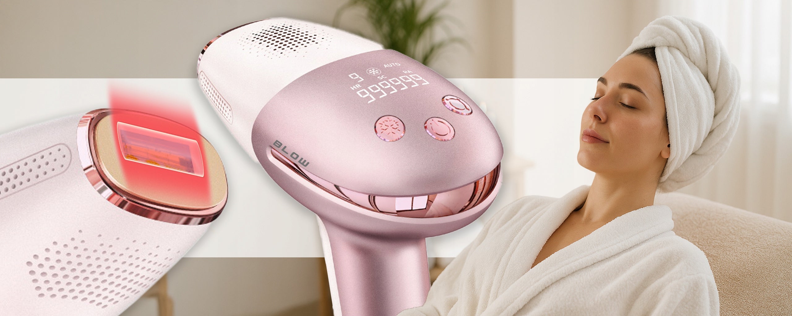 IPL LASER EPILATOR FOR FACIAL HAIR BIKINI HAIR REMOVAL PAINLESS Packaging status original