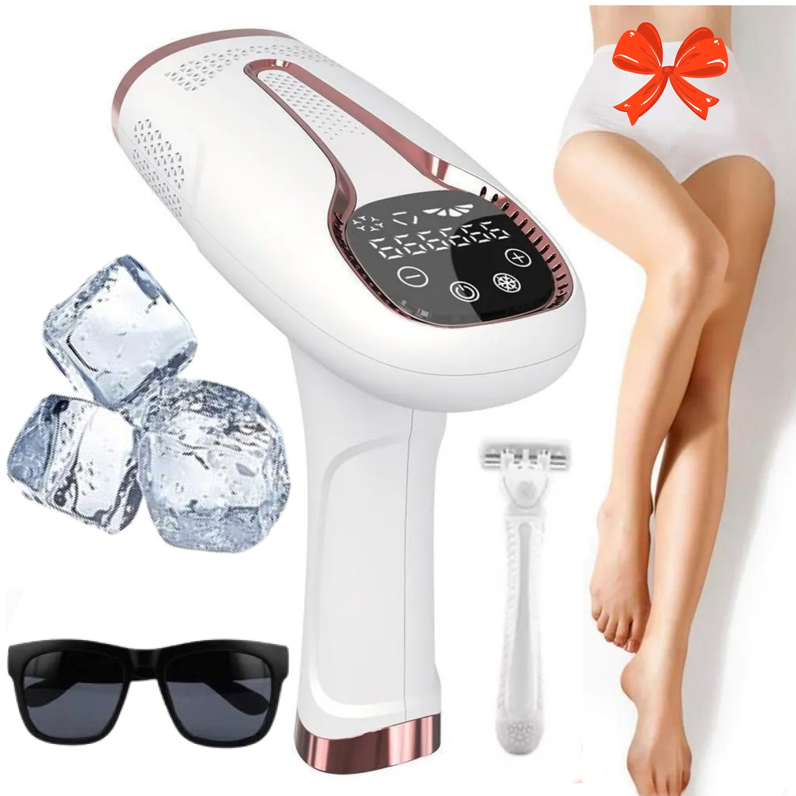 IPL LASER EPILATOR PAINLESS FOR BODY HAIR BIKINI FILTER UV ICE COOL