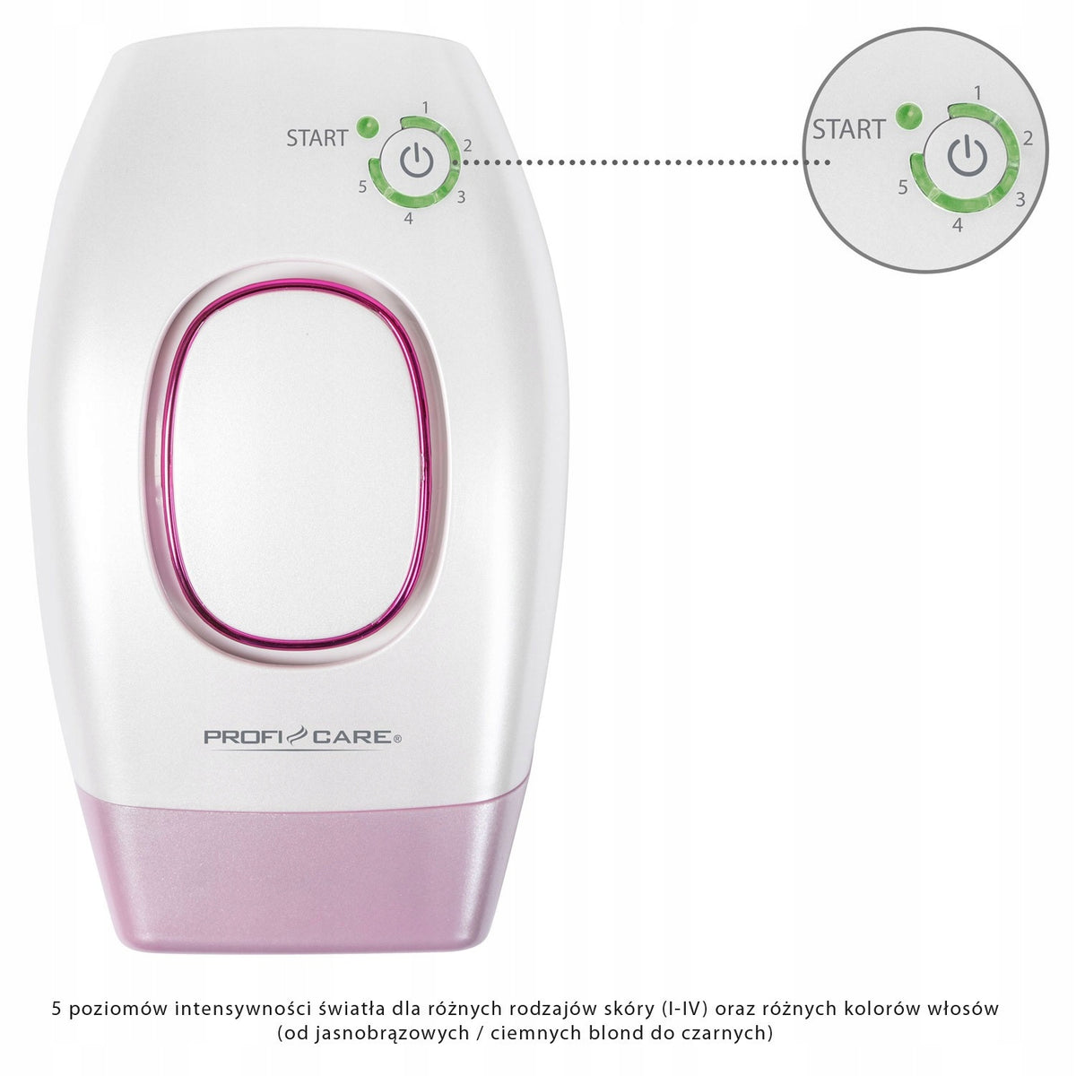 IPL LASER EPILATOR ProfiCare PC-IPL 3024 Packaging status original