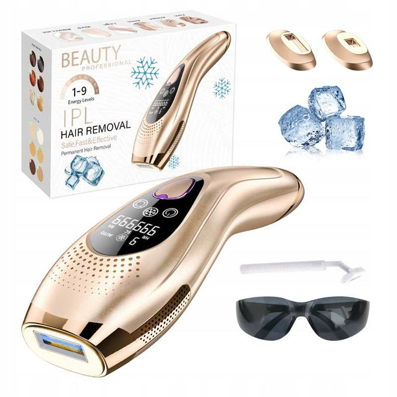 IPL Laser EPILATOR Painless Face Body Leg Bikini REGENERATION Manufacturer code DEPILATOR IPL LASEROWY / Premium