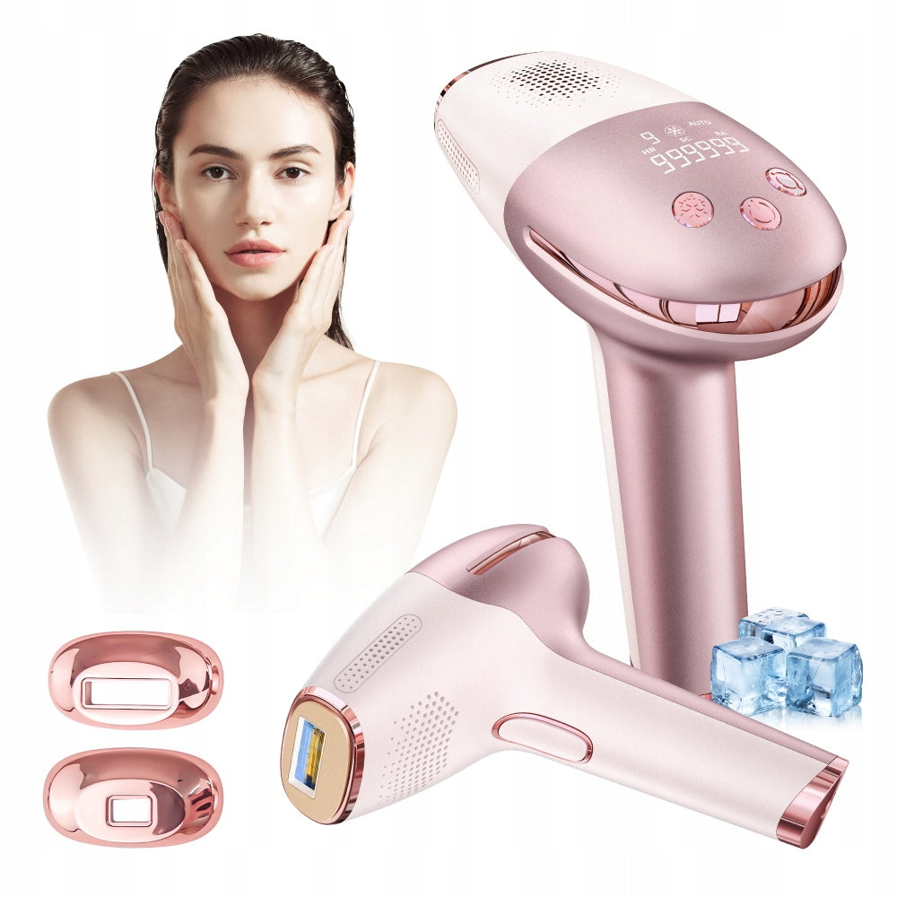 IPL Laser Epilator 999999 Flashes Cooling ICE Painless Body Legs