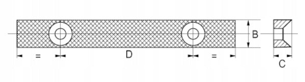 IRIMO 202411 SPARE JAWS FOR VICE 100 mm Maximum jaw spacing 0 mm