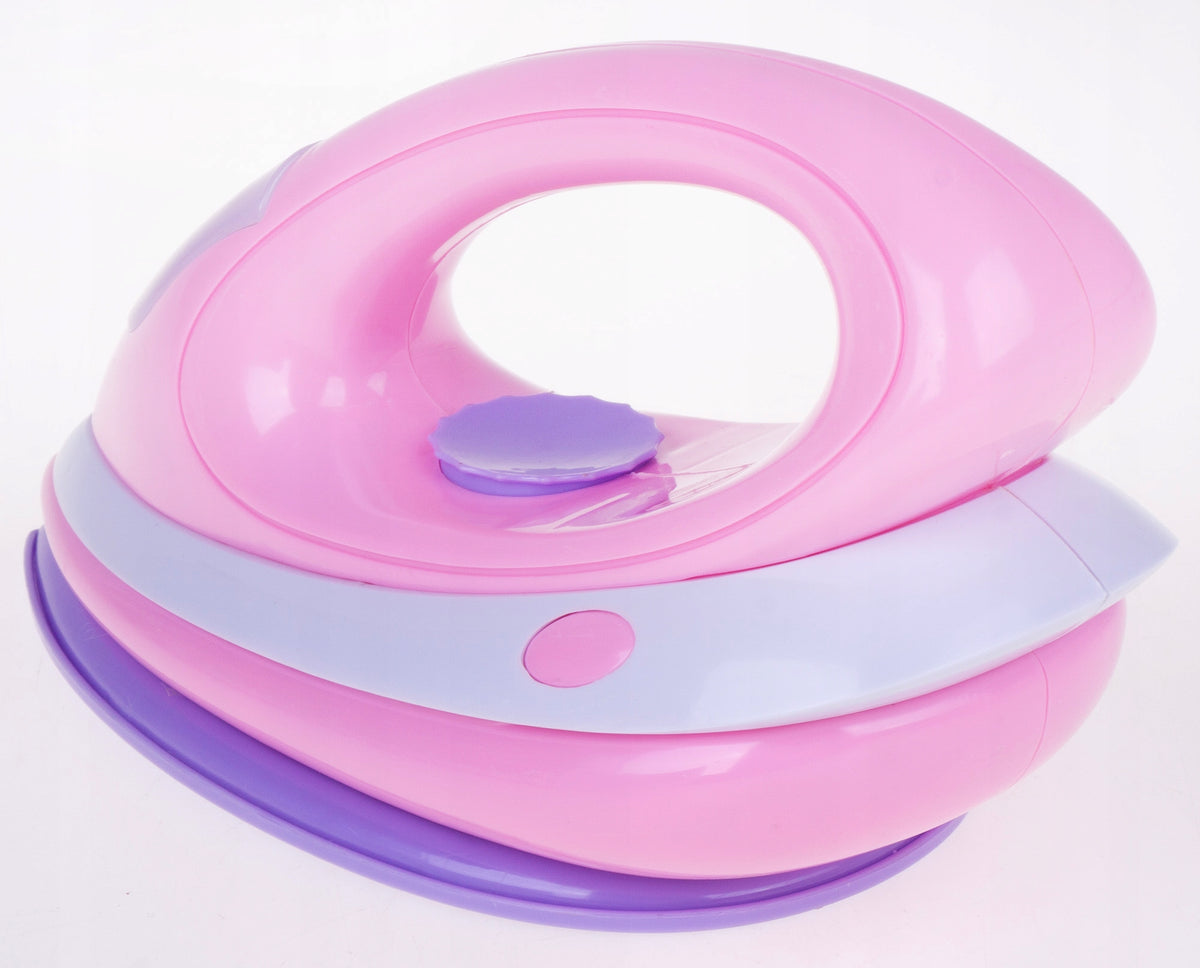 IRON 21 CM BATTERY OPERATED LIGHT SOUNDS MUSIC SMALL AGD Color multicolor