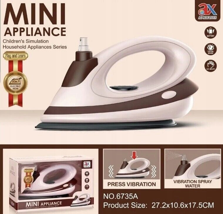 IRON FOR CHILDREN WITH WASHER Light Sound