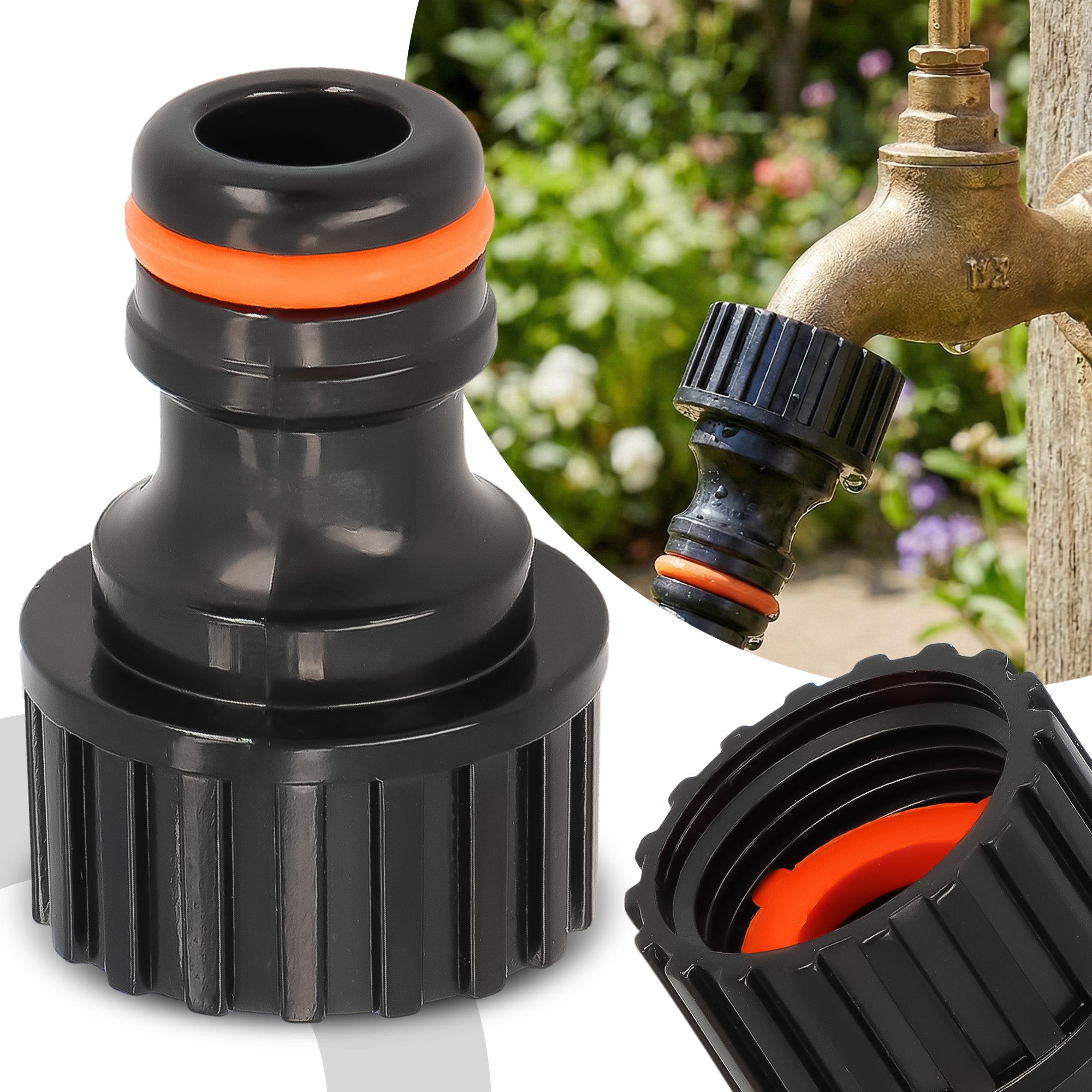 IRRIGATION LINE PE PIPE 16 mm 100 m Orchard Garden Watering Kit 137 el. Brand TRCR