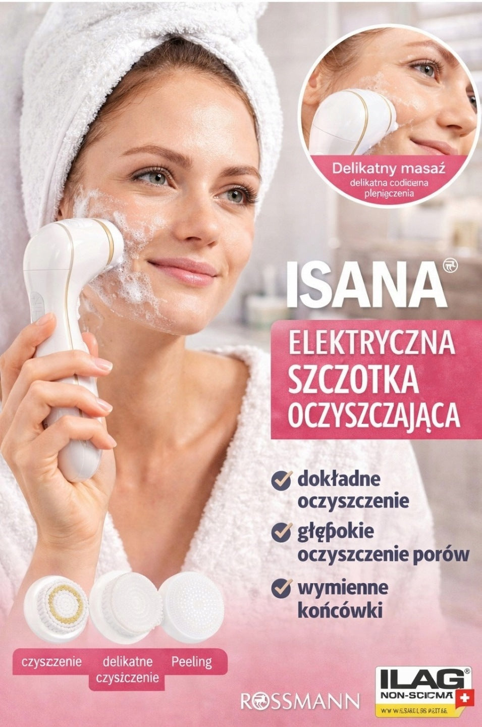 ISANA FACIAL CLEANSING BRUSH