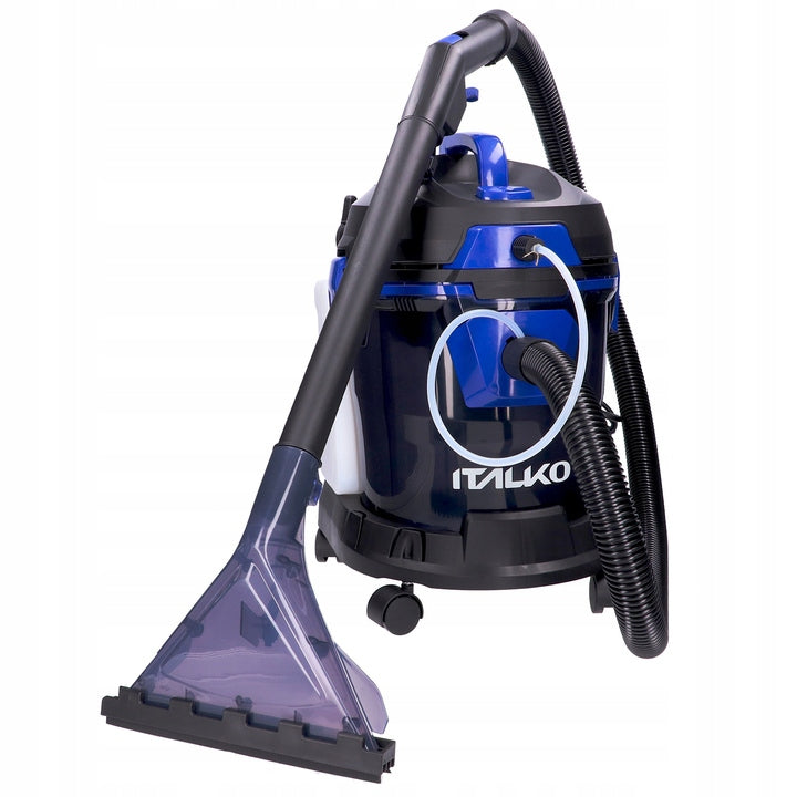 ITALKO IWD W100 CARPET UPHOLSTERY WASHING VACUUM CLEANER 1400W DRY AND WET Packaging status original