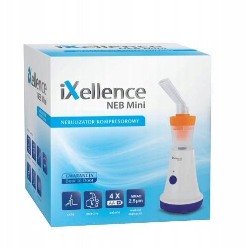 IXELLENCE NEB MINI Nebulizer compressor inhaler, 1pc