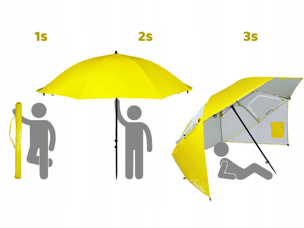 Ibiza Beach Umbrella Pair Sole UPF 50+ Ideal for Beach to Garden SP0784 Brand Jokomisiada