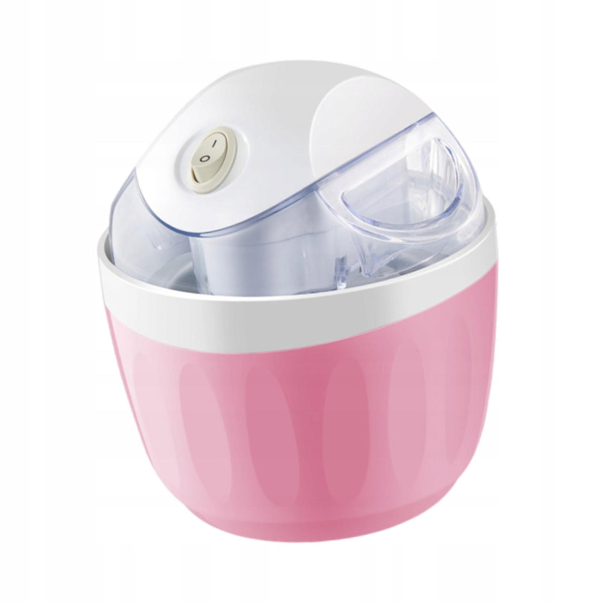 Ice Cream Maker Dessert Maker 500ml Slush Machine Household Easy Pink White