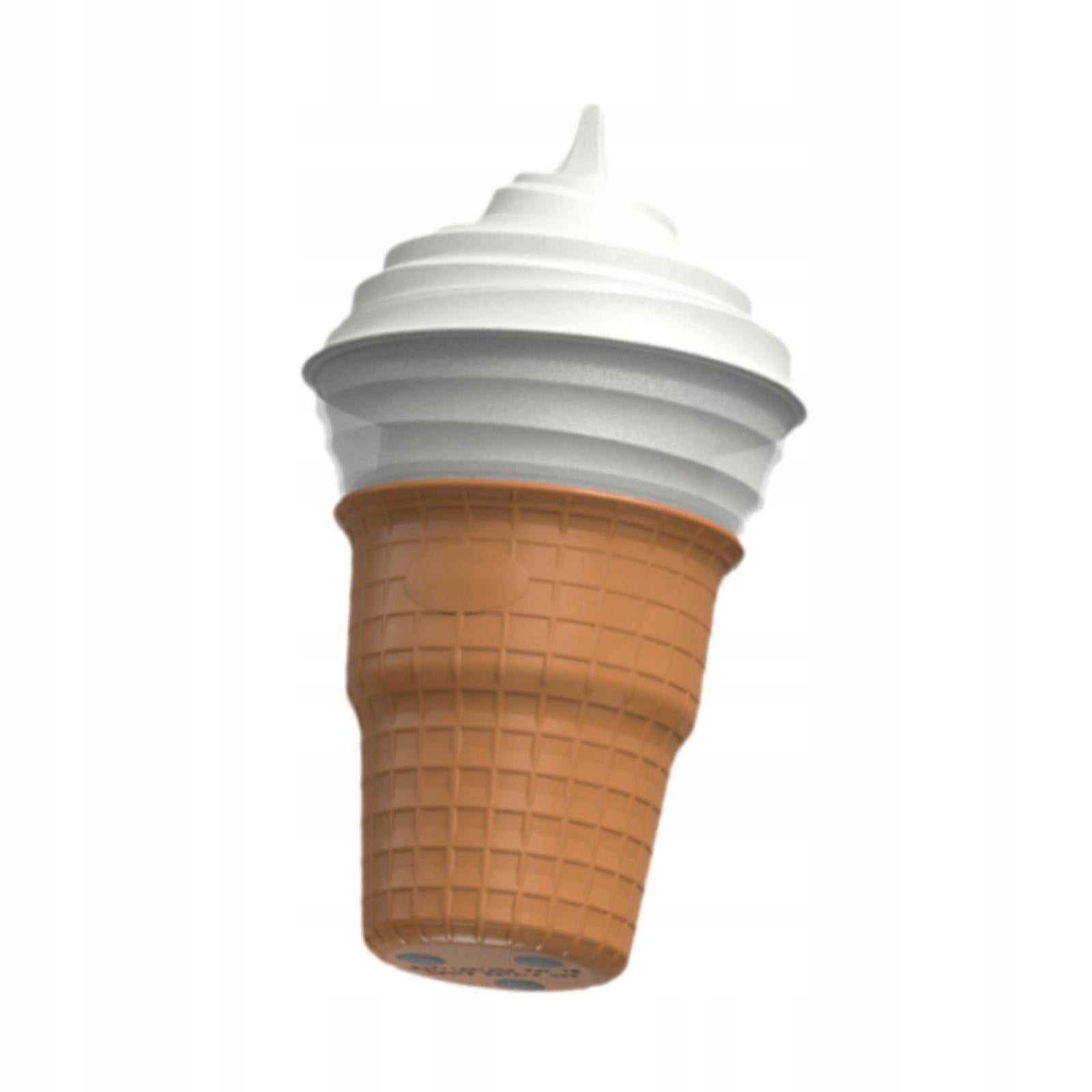 Ice Cream Maker Sturdy Automatic Easy to Use DIY Soft Serve Ice Cream Dominant color other
