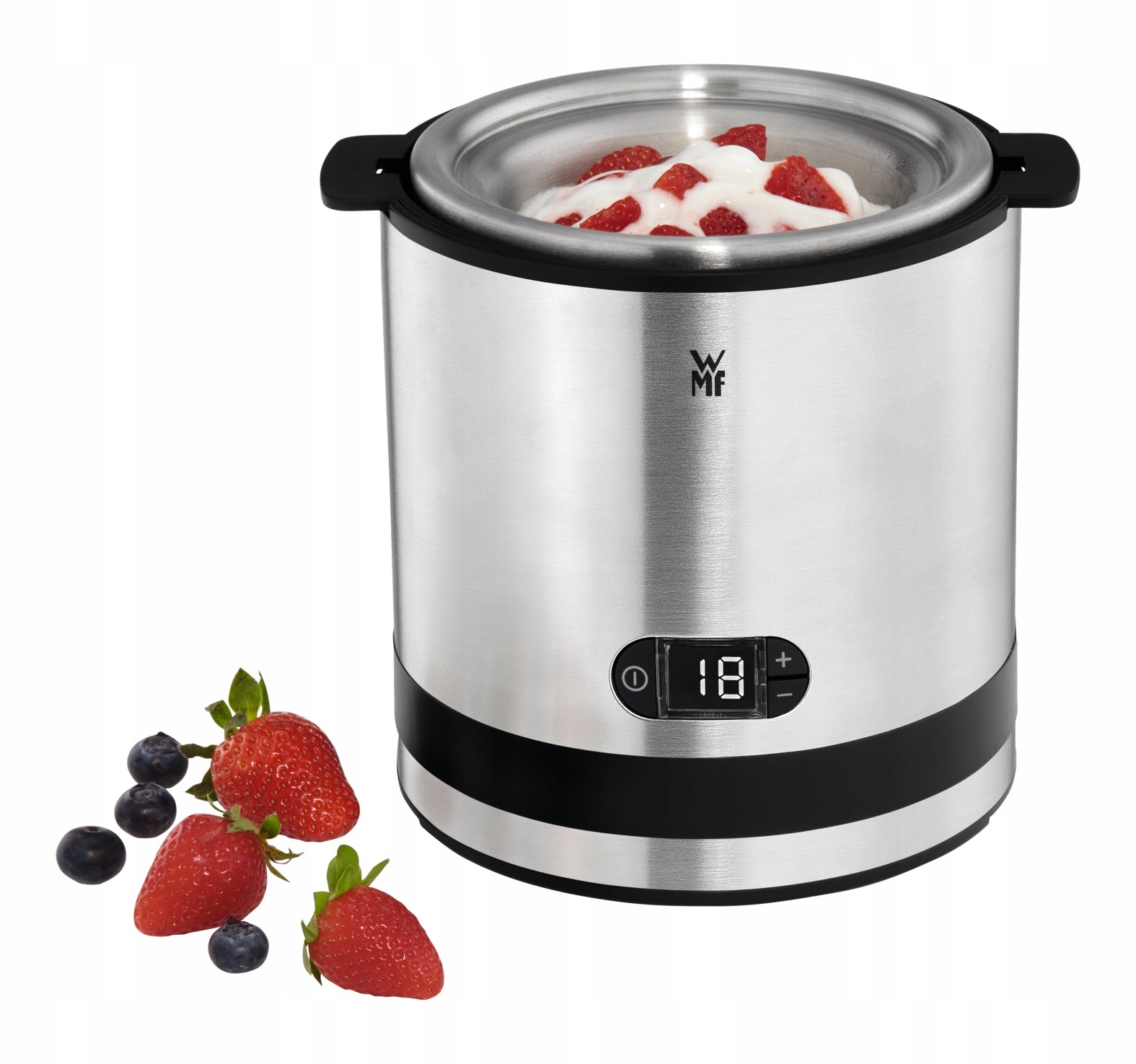 Ice Cream Maker Yogurt Sorbets WMF Kitchenminis 3in1 Steel